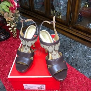 Brand New Coach Sandals